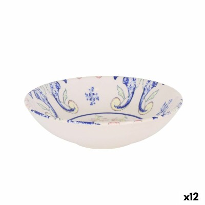 Deep Plate La Mediterránea Centennial Ø 20,5 cm (12 Units)