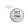 Deep Plate La Mediterránea Peixe Ø 21 cm (12 Units)