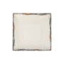 Flat Plate La Mediterránea Albus 24 x 24 x 2 cm (6 Units)