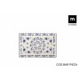 Serving Platter La Mediterránea Blur Rectangular 20 x 13 x 2 cm (24 Units)