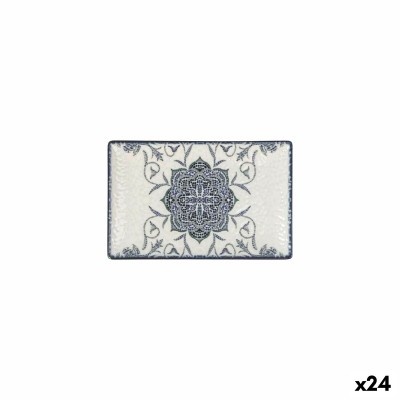 Plat à Gratin La Mediterránea Rosetta Rectangulaire 20 x 13 x 2 cm (24 Unités)