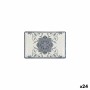 Serving Platter La Mediterránea Rosetta Rectangular 20 x 13 x 2 cm (24 Units)