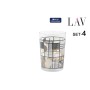 Set of glasses LAV BDG392SB4942 515 ml (6 Units)