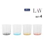 Verre à bière LAV BDG386PBT.60 4 Pièces (6 Unités)