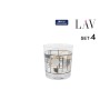 Beer Glass LAV BDG386SB4942 4 Pieces (6 Units)