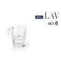 Set de Verres LAV Helen 6 Pièces (8 Unités)