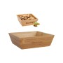 Snack Bowl Quttin Bamboo 16 x 16 x 5 cm (12 Units)