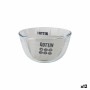 Bol La Mediterránea Quttin verre 1,1 L 17 x 17 x 10 cm (12 Unités)