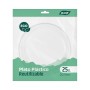 Service de vaisselle Algon Plastique 20,5 cm 25 Pièces (18 Unités)