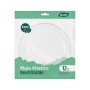 Plate set Algon Plastic 20,5 cm 20,5 x 2 cm 12 Pieces (24 Units)