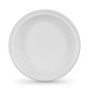 Plate set Algon Plastic 20,5 cm 20,5 x 3 cm 12 Pieces (18 Units)