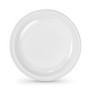 Service de vaisselle Algon Plastique 22 cm 22 x 22 x 1,5 cm 10 Pièces (18 Unités)