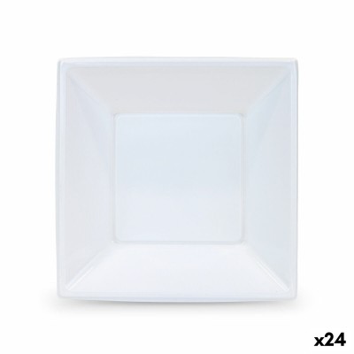 Service de vaisselle Algon Plastique 18 cm 6 Pièces (24 Unités)