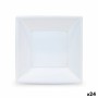 Service de vaisselle Algon Plastique 18 cm 6 Pièces (24 Unités)