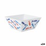 Bol pour Apéritifs La Mediterránea Poissons 18 x 18 x 8 cm (24 Unités)