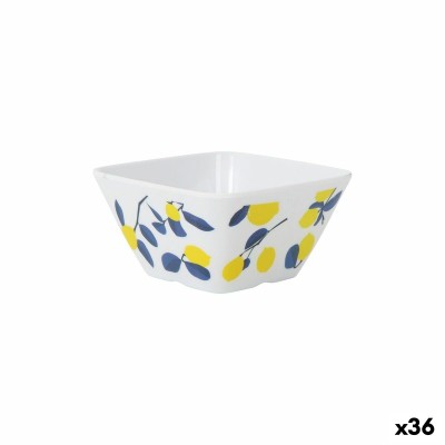 Snack Bowl La Mediterránea Lemon 10,5 cm (36 Units)