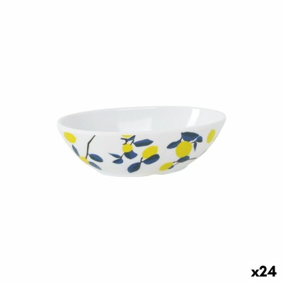 Snack Bowl La Mediterránea Lemon 13,5 cm (24 Units)