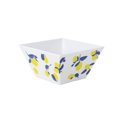 Bol pour Apéritifs La Mediterránea Citron 13 x 13 x 7 cm (24 Unités)