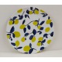 Flat Plate La Mediterránea Lemon 25,5 cm (24 Units)