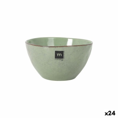 Bowl La Mediterránea Macarella green Ø 15,3 cm 900 ml (24 Units)