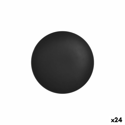 Assiette creuse La Mediterránea Noir 21 x 5,3 cm (24 Unités)