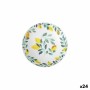 Assiette creuse La Mediterránea Citron 21 x 5,3 cm (24 Unités)