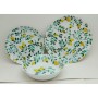 Deep Plate La Mediterránea Lemon 21 x 5,3 cm (24 Units)