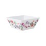 Snack Bowl La Mediterránea Flowers 18 x 18 x 8 cm (24 Units)