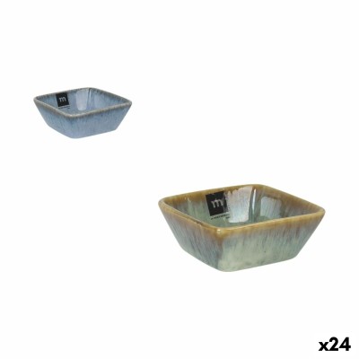 Snack Bowl La Mediterránea Pica-pica 10,5 x 10,5 x 4 cm (24 Units)