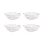 Appetizer Set Arcoglass Anubis Glass 10,6 x 9 x 3,5 cm 4 Pieces (18 Units)