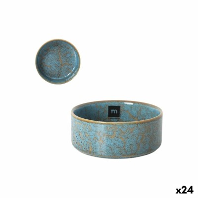 Bowl La Mediterránea Scratch blue 13 x 4,8 cm (24 Units)