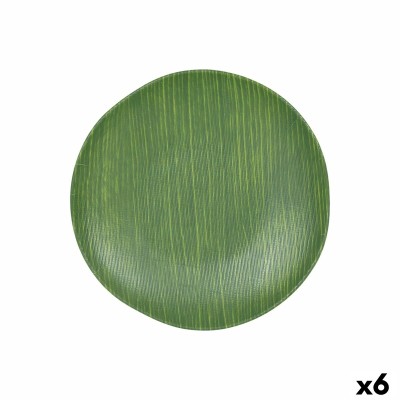 Assiette plate Vert Ø 26 cm (6 Unités)