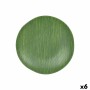 Flat Plate Green Ø 26 cm (6 Units)