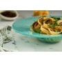 Assiette creuse Samaritaine Turquoise Ø 24 cm (6 Unités)