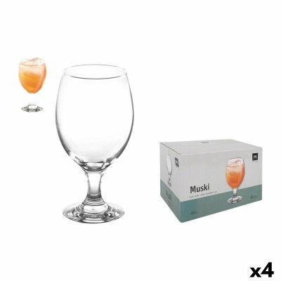 Set of cups La Mediterránea MUSKI 0,4 l 6 Pieces (4 Units)