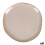 Assiette plate Duomo Beige Ø 28 cm (6 Unités)