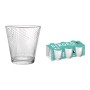 Set of glasses La Mediterránea Siroco diamonds 6 Pieces (12 Units)