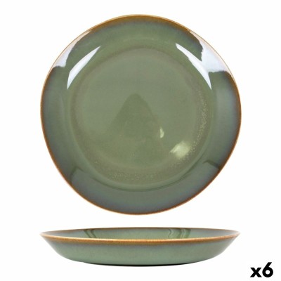 Assiette creuse Duomo Vert Ø 23 cm (6 Unités)