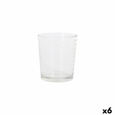 Set of glasses La Mediterránea Silex aros 4 Pieces (6 Units)