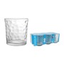 Set of glasses La Mediterránea Mistral dots 6 Pieces (12 Units)
