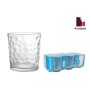 Set of glasses La Mediterránea Mistral dots 6 Pieces (12 Units)