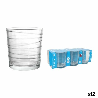 Set of glasses La Mediterránea Mistral lacey 6 Pieces (12 Units)