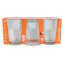 Set of glasses La Mediterránea Diamonds 6 Pieces (8 Units)
