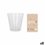 Set of glasses La Mediterránea Talco aros 6 Pieces (8 Units)