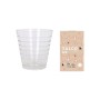 Set of glasses La Mediterránea Talco aros 6 Pieces (8 Units)