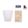 Set of glasses La Mediterránea Talco aros 6 Pieces (8 Units)
