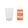 Set of glasses La Mediterránea Drop 6 Pieces (8 Units)