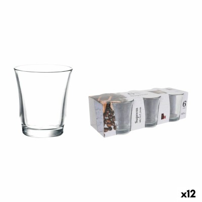 Set of glasses La Mediterránea Suprem 6 Pieces (12 Units)