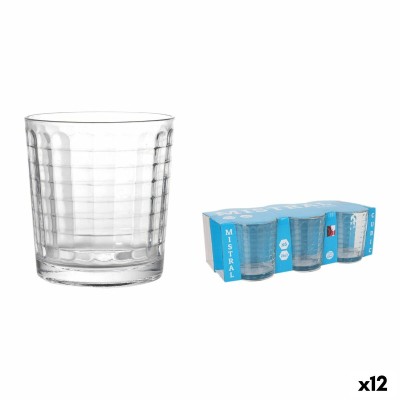 Set of glasses La Mediterránea Mistral cubic 6 Pieces (12 Units)