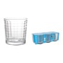 Set of glasses La Mediterránea Mistral cubic 6 Pieces (12 Units)